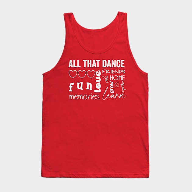 ATD collage Tank Top by allthatdance